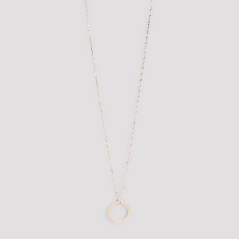 MAISON MARGIELA Ring Pendant Necklace Women METALLIC Necklaces